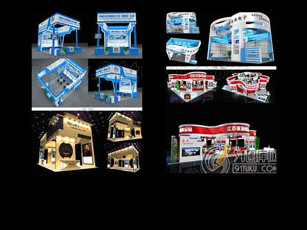 Booth 3d model free download