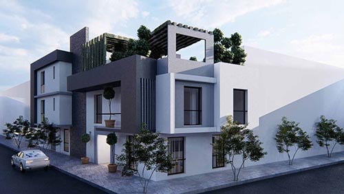 modern house villa 3d model interior and exterior lumion 3d model max obj 3ds fbx c4d blend