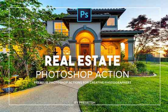 Real estate Photoshop Actions